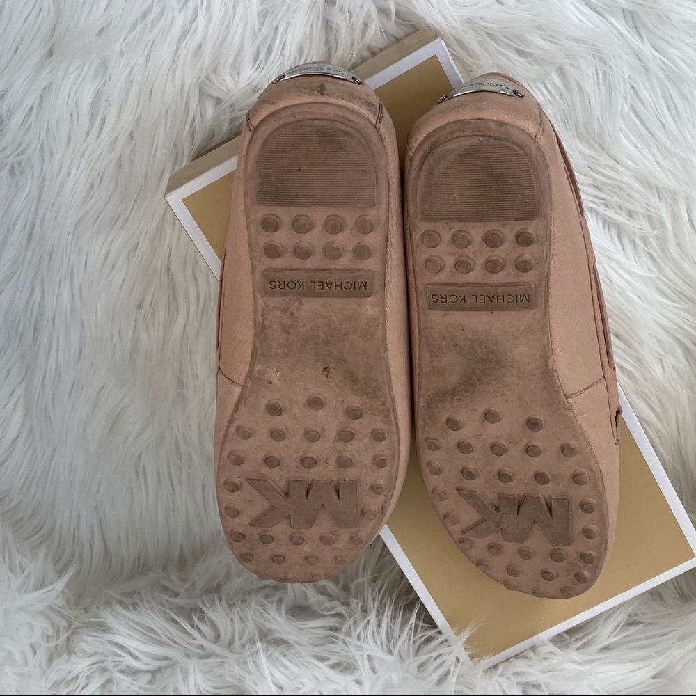 Michael Kors Daisy blush leather moccasins 9.5 - Picture 5 of 7